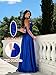 Chicbridal Satin Strapless Prom Dress 2025 A Line Long Ball Gowns with Pockets Corset Evening Dress for Women Fuchsia US10