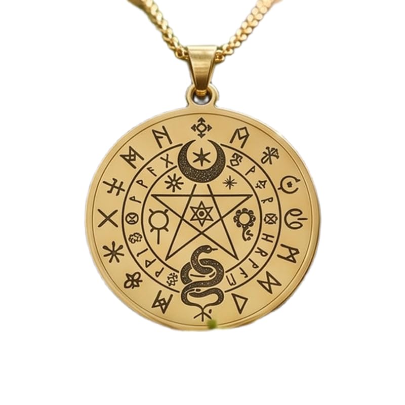 Pentagramme collier mystique en argent pour votre style quotidien