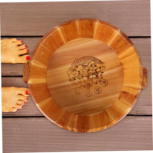 Cubeta de baño para pies de madera Ipetboom miniatura 3
