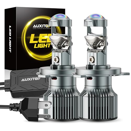 Image of AUXITO 9003 LED Bulb, 80000LM Brightness 6500K White, Plug-N-Play, 60000+ Hour Lifespan, Canbus Ready, 99% Compatibility, 2PCS
