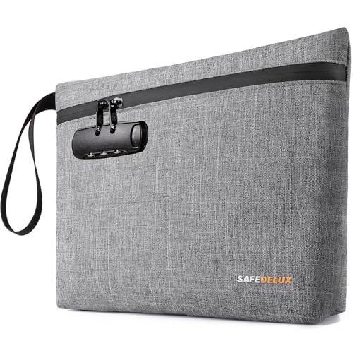 SafeDelux Smell Proof Bag with Lock