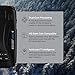 Escort MAX 4 Radar Detector – 2X The Filtering Accuracy, AutoLearn Intelligence, Advanced Detection Range, Built-in GPS and Bluetooth Connectivity, Apple CarPlay and Android Auto Compatible