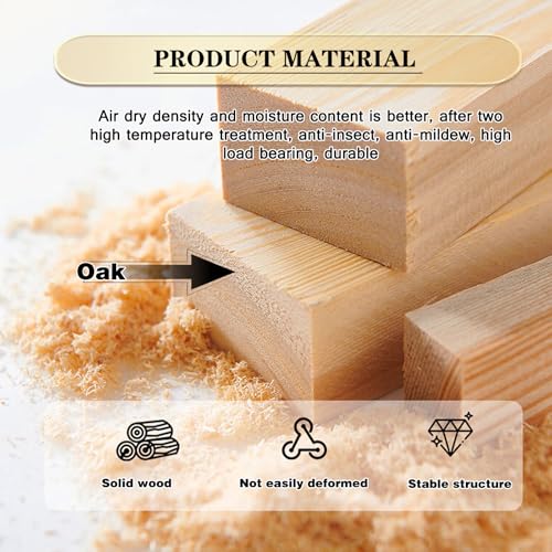 Patas de madera de roble negro para elevar sofás bajos y proteger el suelo 6