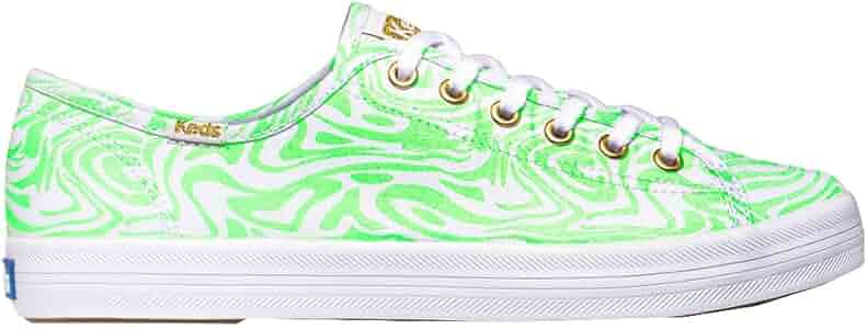 [ KEDS] ★ PLUS LIGHT Amazon.com | Keds Women's Kickstart Glow Sneaker, White, 5