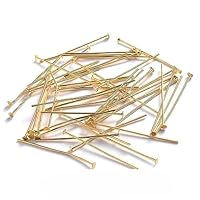 100 Pezzi Di Spille A Occhiello Placcate In Oro Reale 18 Carati - Foto 13