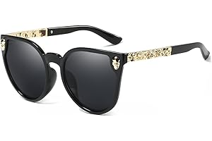Skull Glass Sunglasses: UV Protection, Stylish Cat-Eye Design