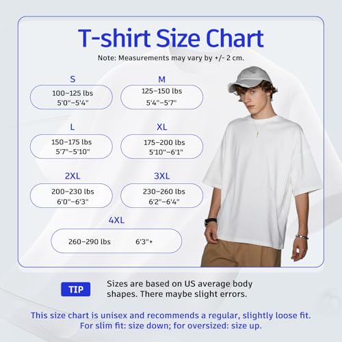 Custom T Shirts with Photo Text - Double-Sided Custom Shirt, Personalized Shirts for Gifts/Logo,100% Cotton/Unisex3