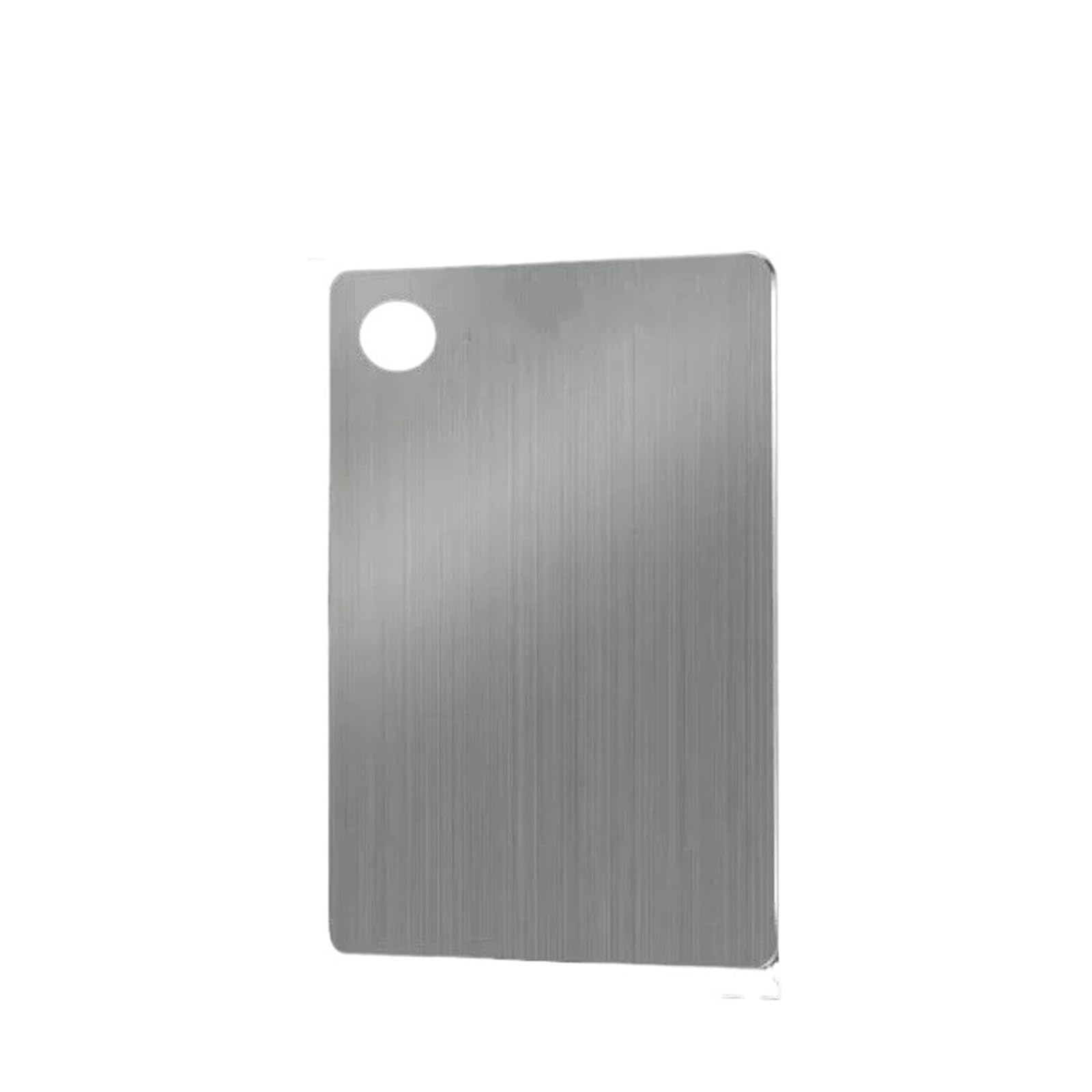 Planche à découper en acier inoxydable 24x15cm pour cuisine et pâte