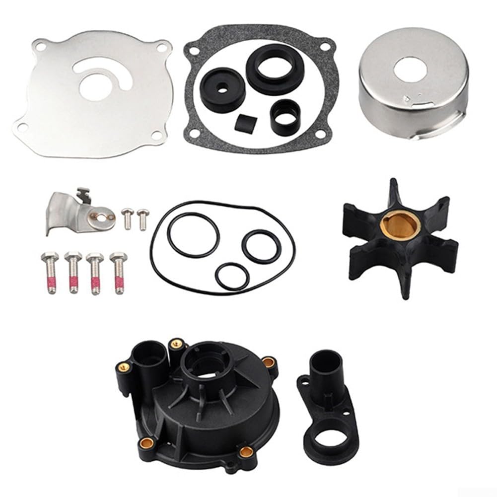 Kit de réparation de pompe à eau hors-bord Johnson For Evinrude pour V4 V6 V8 150 CV à 300 CV avec joint, boulons, turbine 5001594
