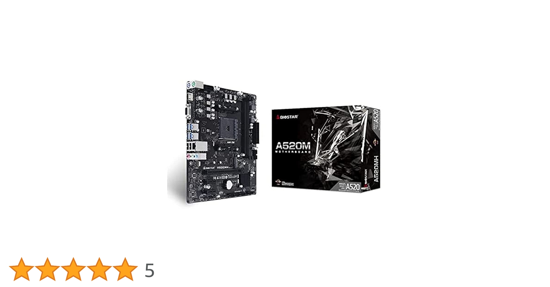 【Ryzen5 3500】【BIOSTAR A520M mATX】 Biostar A520MS Motherboard – NotBadTech