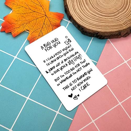 Engraved Wallet Card Inserts,for Men,Husband Gift,Boyfriend Gift This Is to Remind You Just How Much I Care Him Mini Love Note,Husband Anniversary Card for Wife Christmas Birthday Gift for Girlfriend