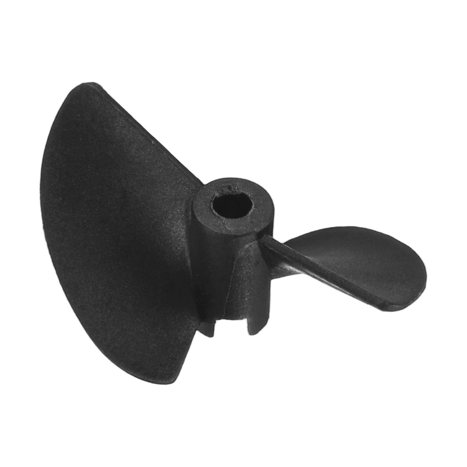 sourcing map 2pcs RC Boat Propeller, 2 Blades Propellers 3.17mm Hole Dia 27mm OD 40mm Pitch CW Clockwise Rotating Drill Propeller for RC Boat, DIY Ship Model, Black