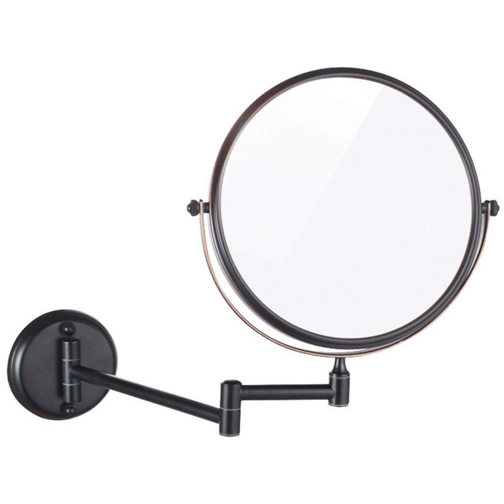 Miroir grossissant double face pliable avec bras télescopique