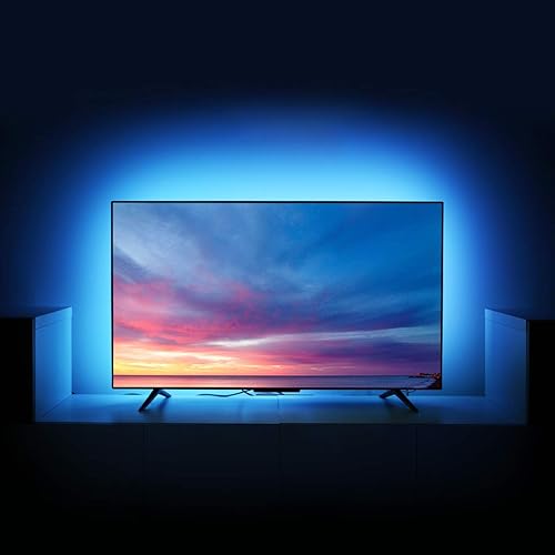 Miniatura 6 de Lepro Tira de luces LED, tira de luces LED RGB de 32.8 pies con control remoto IR de 44 teclas y fuente de alimentación de 12 V, kit de tiras de luz