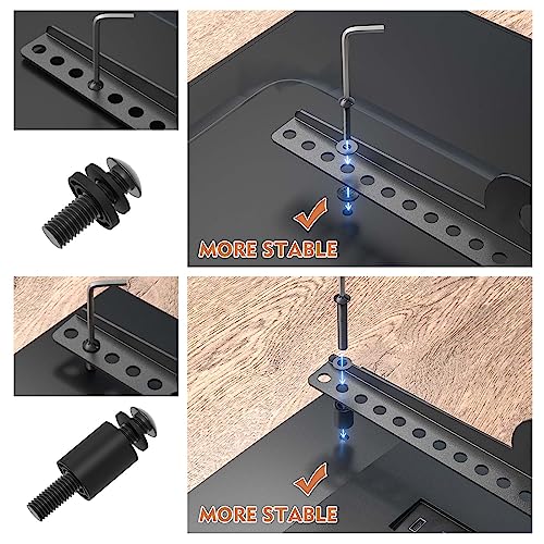 Universal TV Installation Hardware Kit Includes M4 M5 M6 M8 TV Sets Screws and Spacers for Most TVs Up to 80" HTA001-2 - Image 3