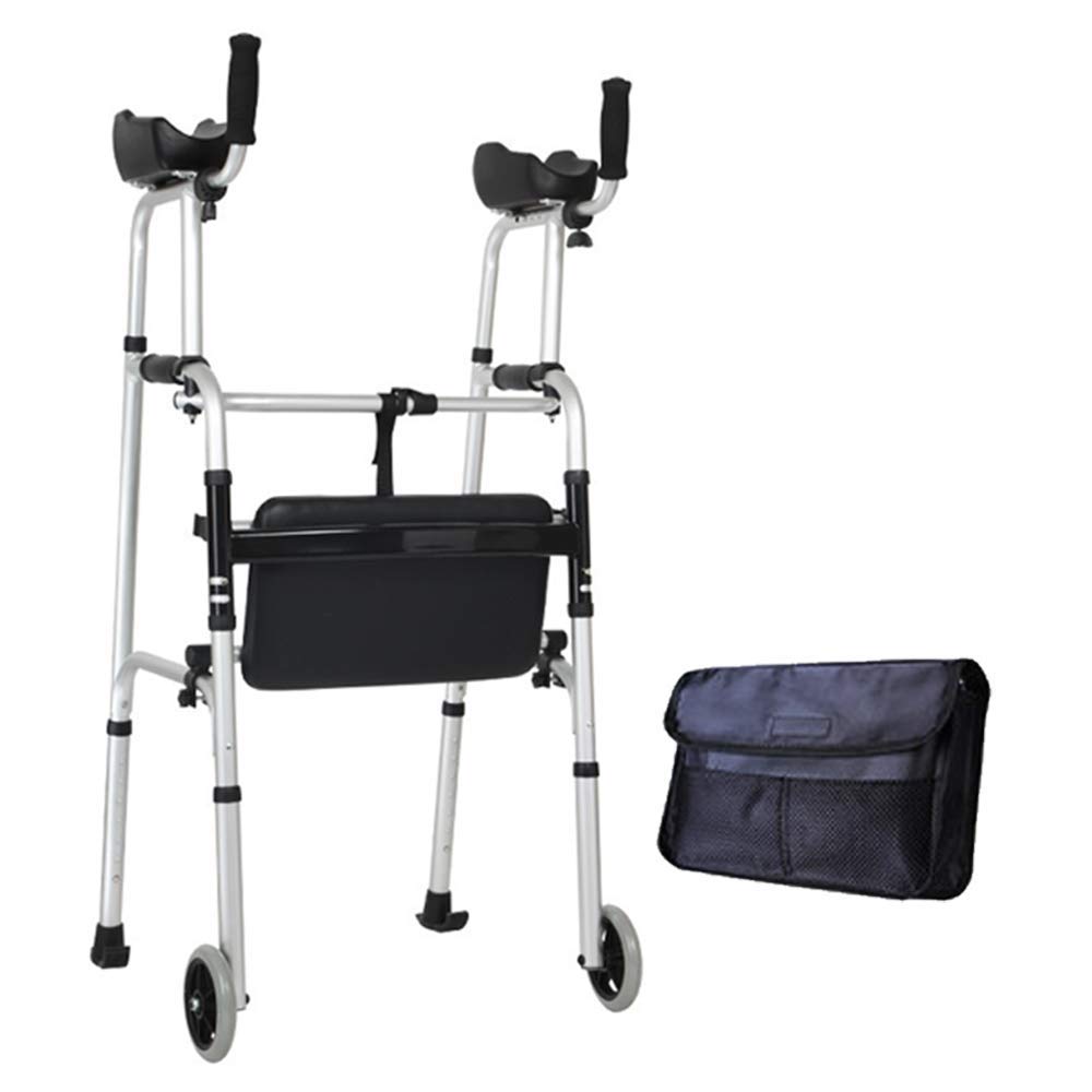Cesta para Caminante para Personas Mayores, cestas estándar para Caminante para Personas Mayores con gatillo Compacto de liberación de 350 Libras, Cesta Plegable para Caminante par