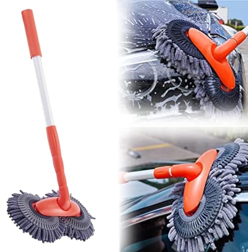 Opiniones y reviews de Cepillos y mopas - los más vendidos. 41 Genérico Cepillo de Lavado de Coche con Mango Largo, Rotating Car Mop, Long Handle Car Wash Brush, Mopa Giratoria para Detalles de Coche, Cepillo Absorbente de Microfibra para...