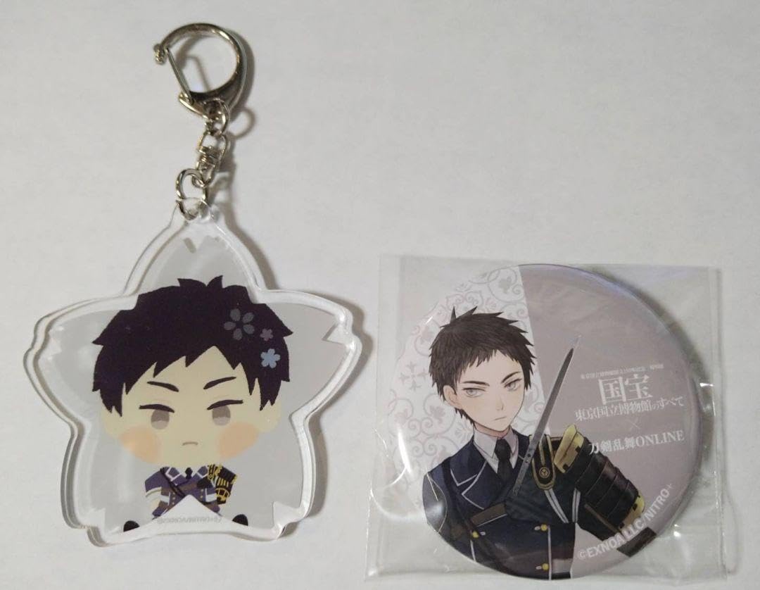 刀剣乱舞 アフタヌーンティー 山姥切国広 缶バッジ アクリルキーホルダー 刀剣乱舞ONLINE」アフタヌーンティーで販売のオリジナルグッズを