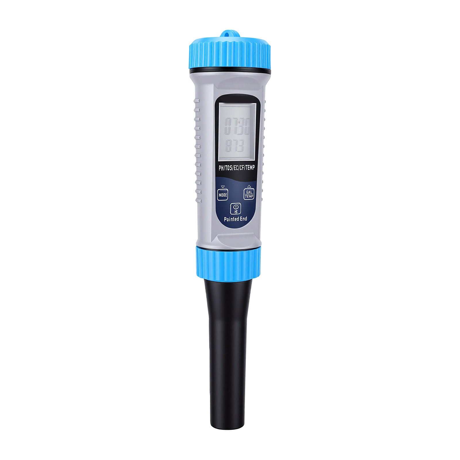 Generic Probador de PH Inteligente con Bluetooth, Medidor de PH de Alimentos de Alta Precisión para Queso, Carne, Frutas y Verduras, 1 Unidad