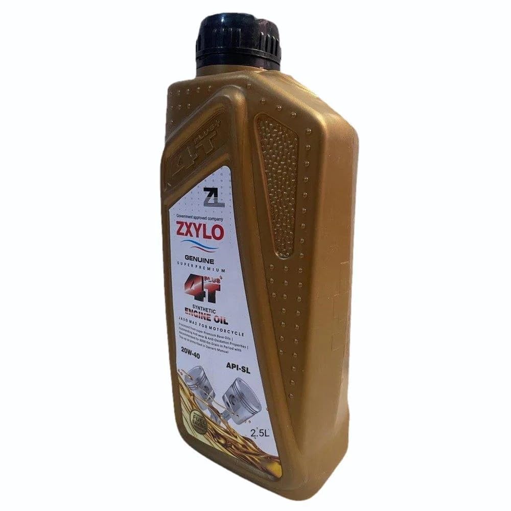 ZXYLO 4T Plus Engine Oil, 20W40 Synthetic, 4 Stroke Motorcycle