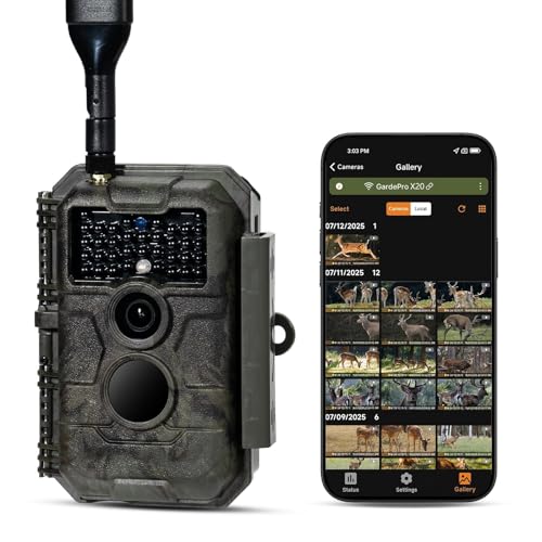 GardePro X20 Cellular Trail Camera with SIM Card