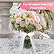 Neerow Autoschleifen Hochzeit, 30 Stück Schleifen Auto Hochzeit Weiß, Hochzeitsschleifen fürs Auto, 11 * 15cm Antennenschleifen Autoschmuck für Hochzeit Party Geburtstag Geschenverpackung
