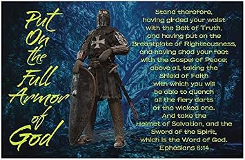 Armor of God Inspirational Christian Poster-G56