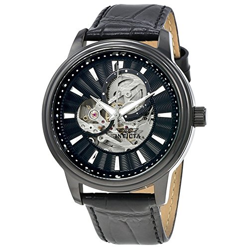 [CrN^] Invicta rv Vintage Automatic Black Skeleton Dial Men's Watch Y 22580 [sAi]