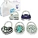 kilofly Purse Hook [Set of 5] - Foldable - Floral Lake, with kilofly Pouch