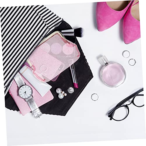 Cabilock 12 Pçs Bolsa De Transparente Pequena Bolsa Clara Carteira De Menina Mini Carteiras Para Bol
