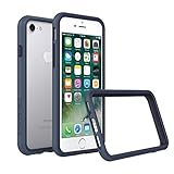 iPhone 7 Case - RhinoShield [CrashGuard] Bumper [11 Ft Drop Tested] No Bulk [ShockProof Technology] Thin Lightweight Protection - Slim Rugged Cover - [Dark Blue]
