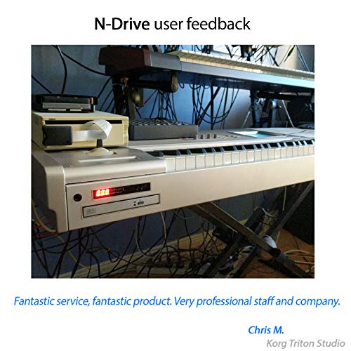 Floppy Disk USB Emulator Nalbantov N-Drive Slim for Korg Triton Studio Version ONLY (different emulator available for Classic,Pro, ProX, Rack versions)