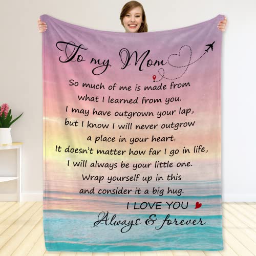 Giftsformomfromdaughterorsontomymomblanketthoughtfulmothersdayorbirthdaygiftcozypresentformothermamaormommywarmandsoftblanket50x60inches Urban Country Home Decor Gifts for mom from daughter or sonto my mom blanket thoughtful mothers day or birthday gift cozy present for mother mama or mommy warm and soft blanket 50×60 inches urban country home decor