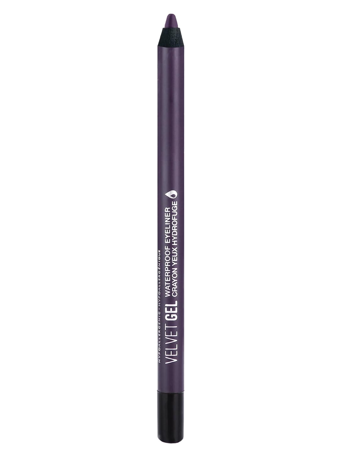 Marcelle Velvet Gel Waterproof Eyeliner, Twilight Purple, Hypoallergenic and Fragrance-Free, 0.04 oz