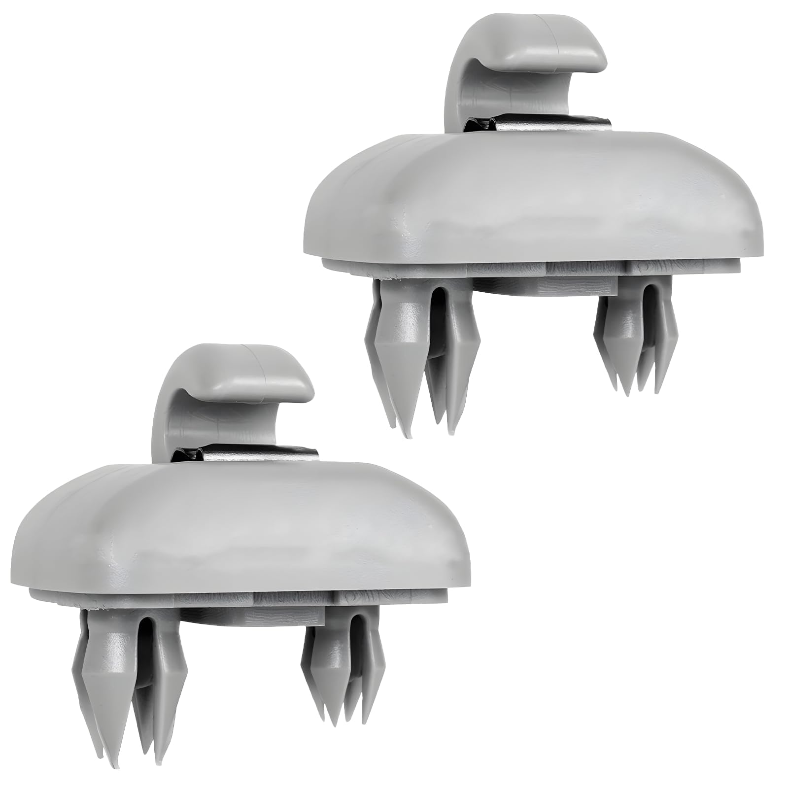 Guidre Auto Houder Zonneklep 2 Stuks, Auto Zonnekleppen Clip Haak voor Auto Houder Audi Accessoires Haak Zonnekleppen Compatibel met A1 A3 A4 A5 Q3 Q5 (8E0 857 562) A7 B6 B7 B8
