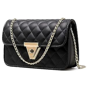 Fargo Leatherette Side Sling Bags For Women’s Ladies (Black_FGO-275)