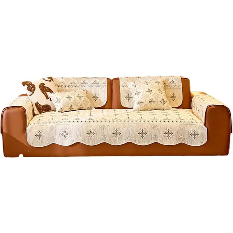 Housse de canapé coton pour canapé modulable et canapé en L - 7
