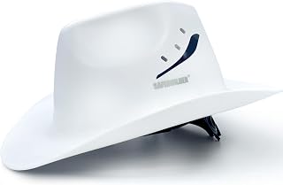 Cowboy Style Hard Hat Class C Safety Helmet Vented Full Brim Hard Hats Work Safety Helmet for Men and Women Outdoor,Industrial,Construction Head Protection- ANSI Approved