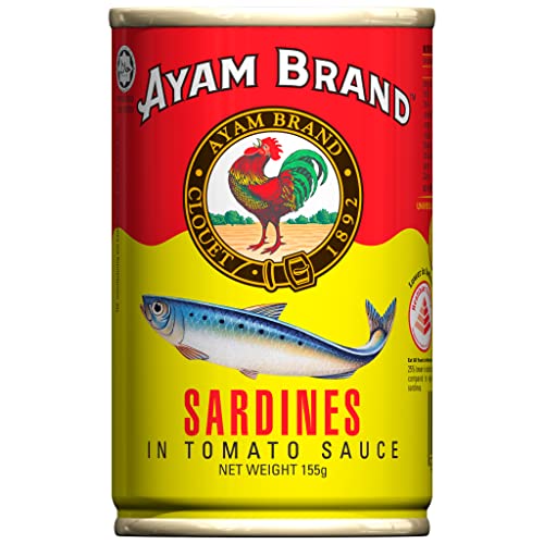 Ayam Brand Sardines in Tomato Sauce 155g