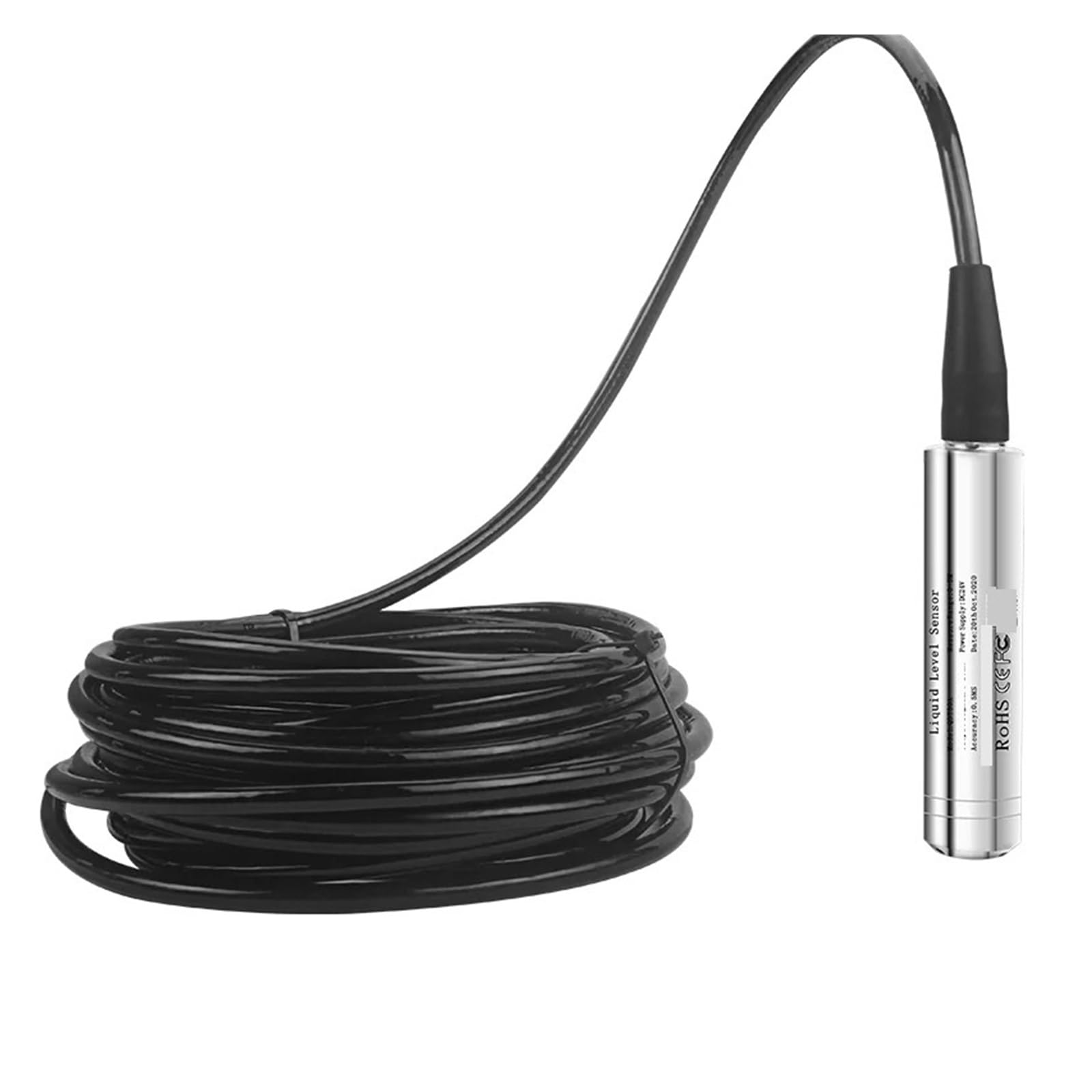 Hydrostatyczny przetwornik czujnika poziomu wody IP68 1 szt. 1m 2m 3 metry 5m 15 m do RS485 0-10V 0-5V 0-3,3 V 4-20mA(0-5V wyjście, 6 m Zakres 10 m kabel)