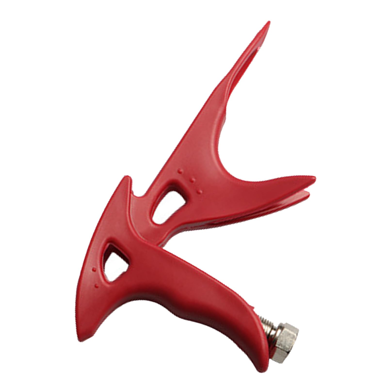 Yprewy Red Airbrushes Holder Handle Easily Grip With Ergonomic Hand Grip Airbrushes Comfortable Use Tool Accessories Professional Airbrushing Tool