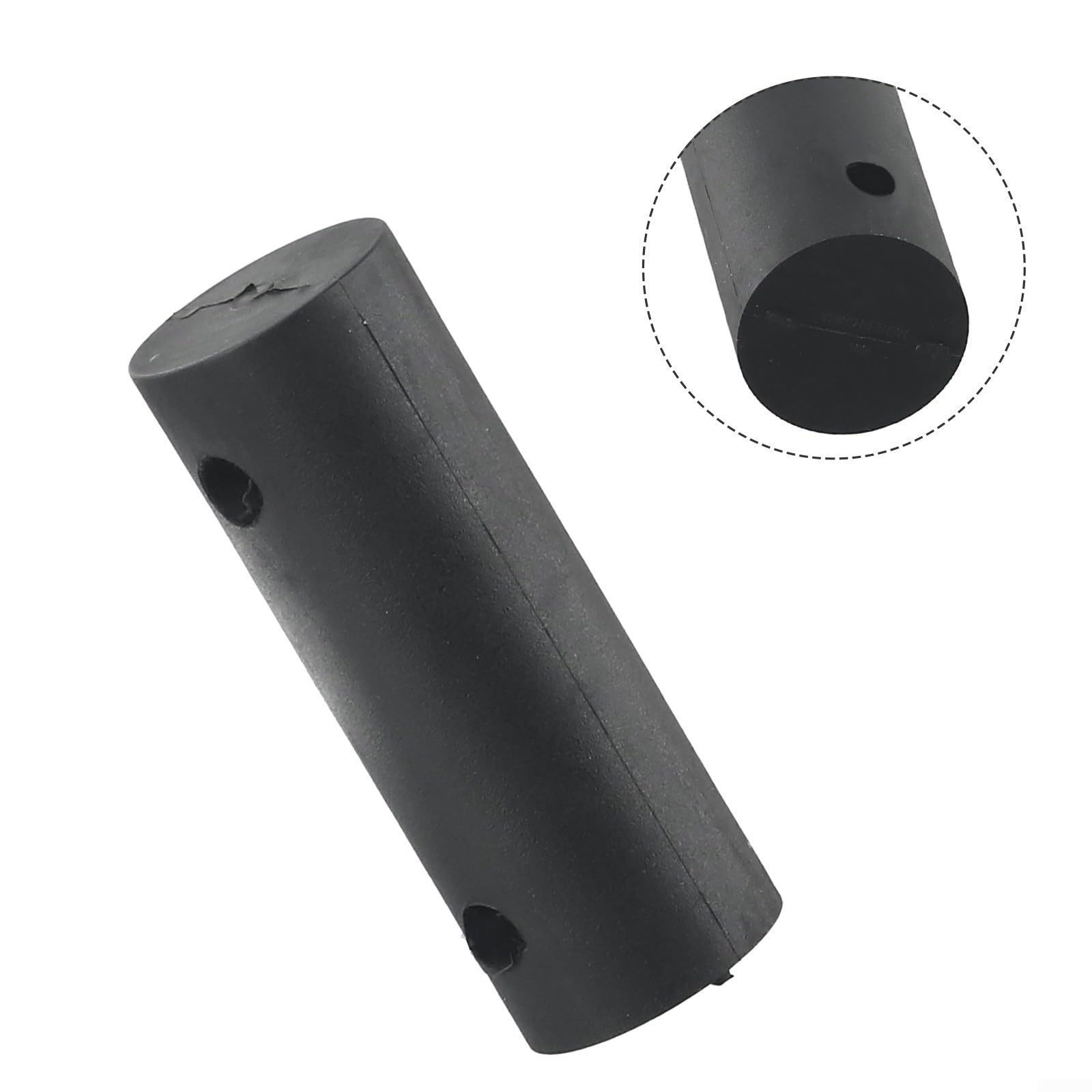 Articulación de repuesto para tendón de mástil para pie de mástil, junta de tendón de goma negra para reparación de bujes de windsurf de 2.2 pulgadas