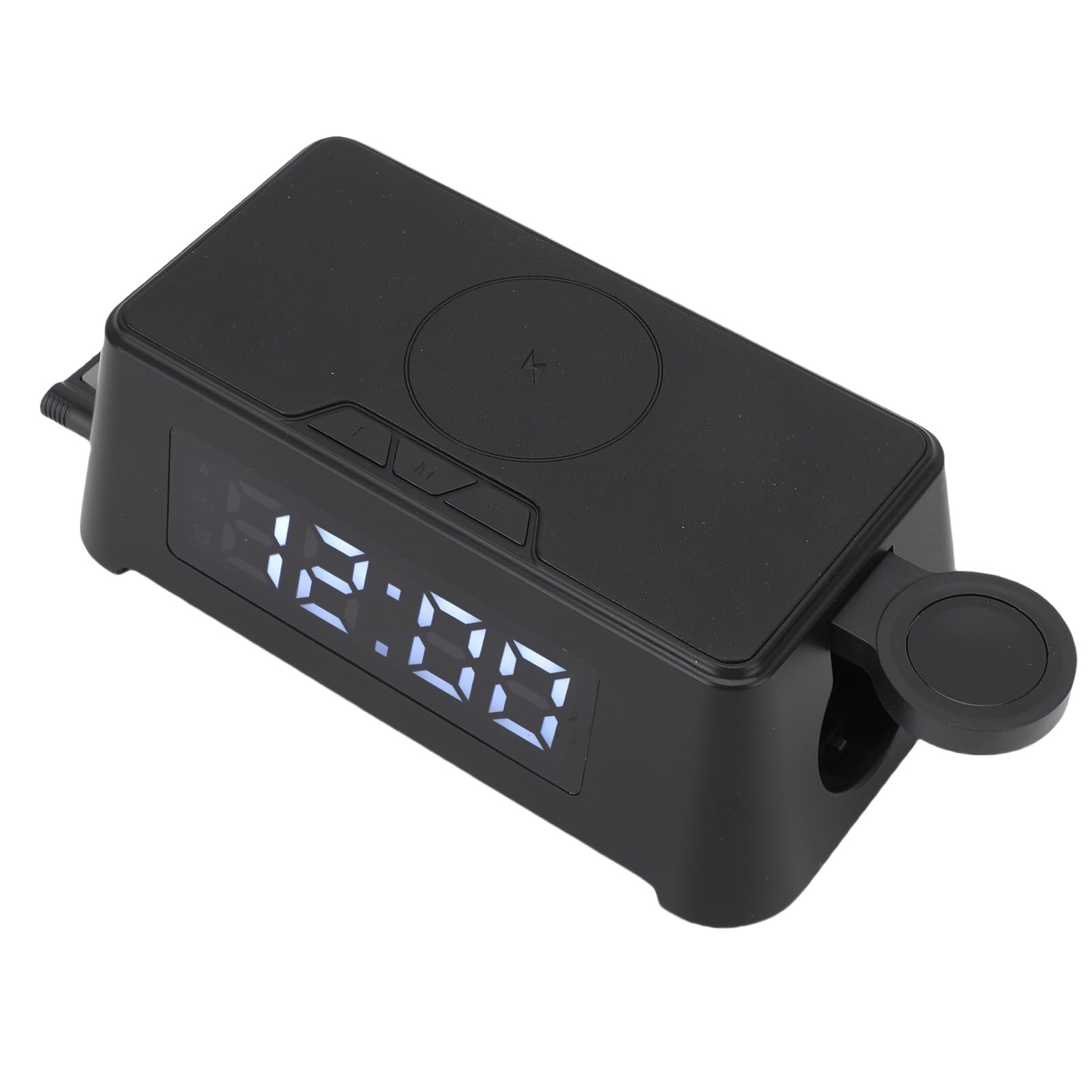 Clock Wireless Charger with LED Display and Alarm
