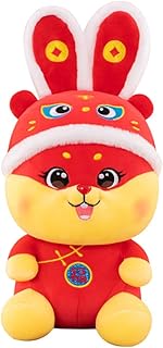 STAHAD Ano Do Coelho Mascote Mini Animais De Pelúcia Mini Presentes Mini Enfeites De Pelúcia Coelho Brinquedo De Pelúcia Ano Do Coelho Boneca Ano Do Coelho Brinquedo Coelho Estilo