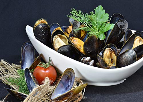 Marmite à Moules Menastyl 18cm 2.7L - Acier Émaillé, Compatible Induction | Pour Moules Marinière