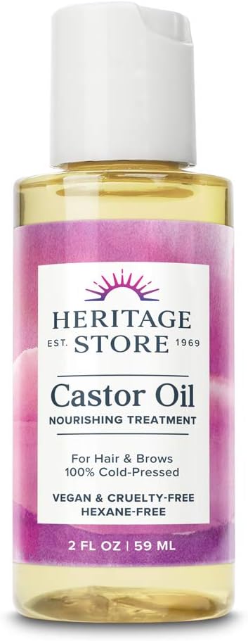 Heritage Store Castor Oil - 2 fl oz, 59 ml