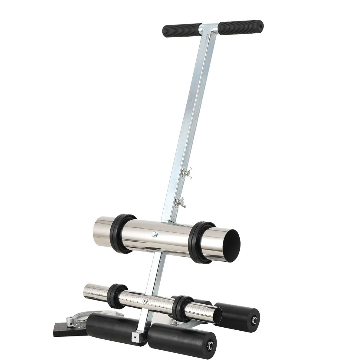 QAVODB Court Line Tape Machine, Parking Lot Striping Machine, Basketball Court Line Striping Machine, Floor Paint Tape Applicator for Driveway, Asphalt or Concrete, Pickleball Court, Road Warning