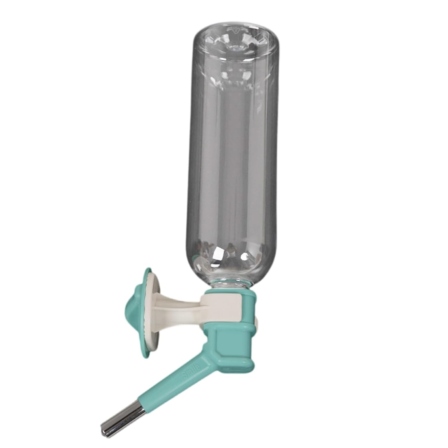 490ml Hanging Pet Water Bottle with 360 Degree Rotatable Leakproof Spout for Small Dog Cats Indoor Outdoor Kennel Use Automatic Flows Control Pet Water Bottle
