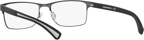 Miniatura 6 de Armani EA1052 Gafas Marcos 3155-55 - Cauchomate Gunmetal