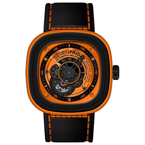 [Seven Friday] SEVENFRIDAY Mens Watch orange SF-P1 / 03 [regular imported goods]
